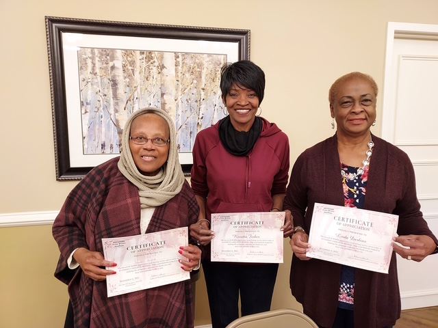BLWM Faithful Caregiver Retreat Volunteers